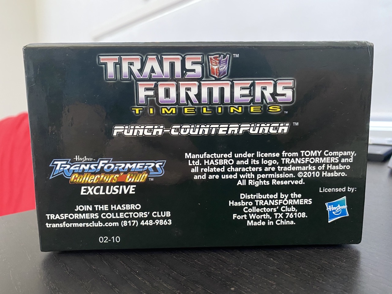 transformers collectors items